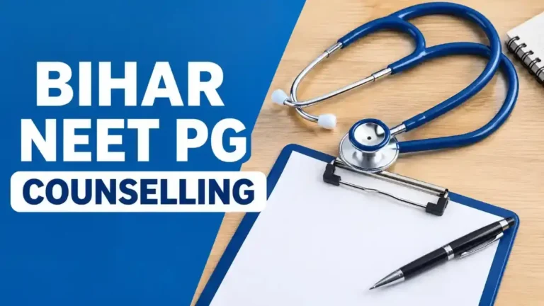 Bihar NEET PG Counselling