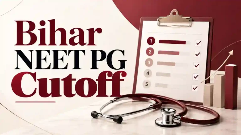 Bihar NEET PG Cutoff