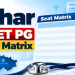 Bihar NEET PG Seat Matrix