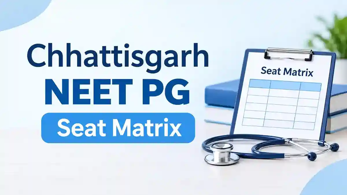 Chhattisgarh NEET PG Seat Matrix