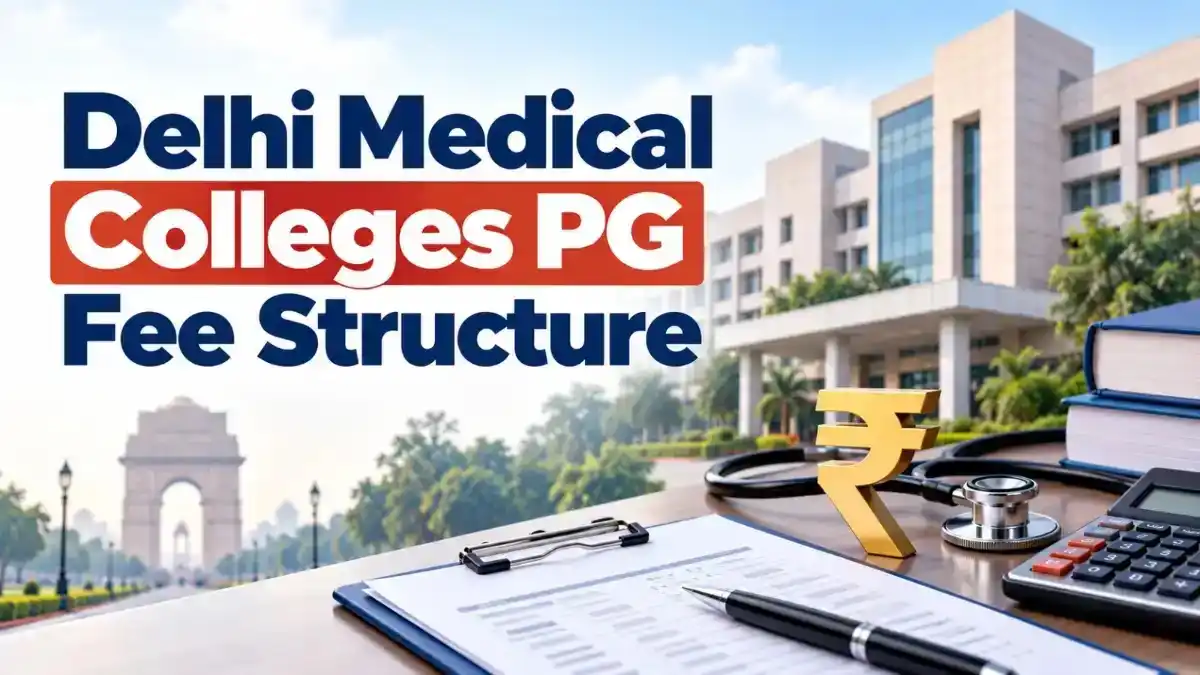 Delhi Medical Colleges PG Fee Structure