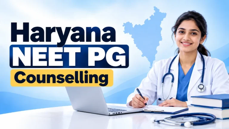 Haryana NEET PG Counselling