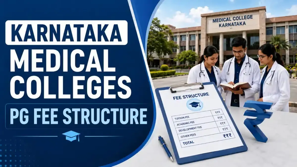Karnataka Medical Colleges PG Fee Structure