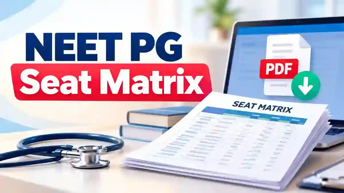 NEET PG Seat Matrix