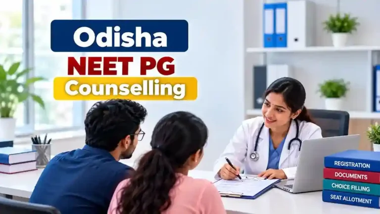 Odisha NEET PG Counselling