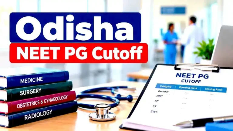 Odisha NEET PG Cutoff