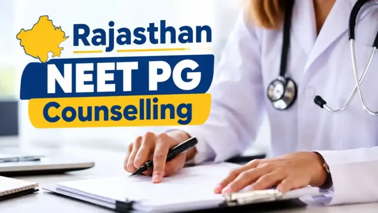 Rajasthan NEET PG Counselling