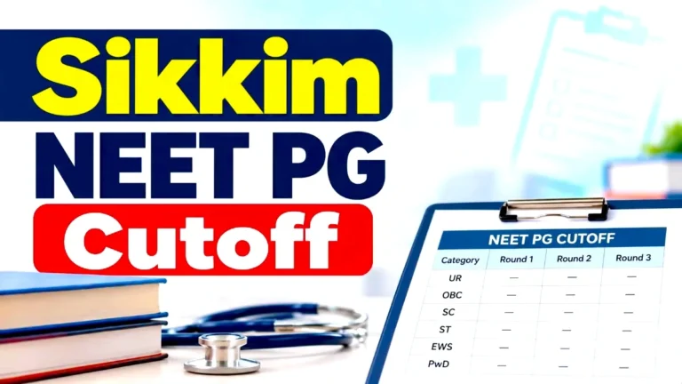Sikkim NEET PG Cutoff