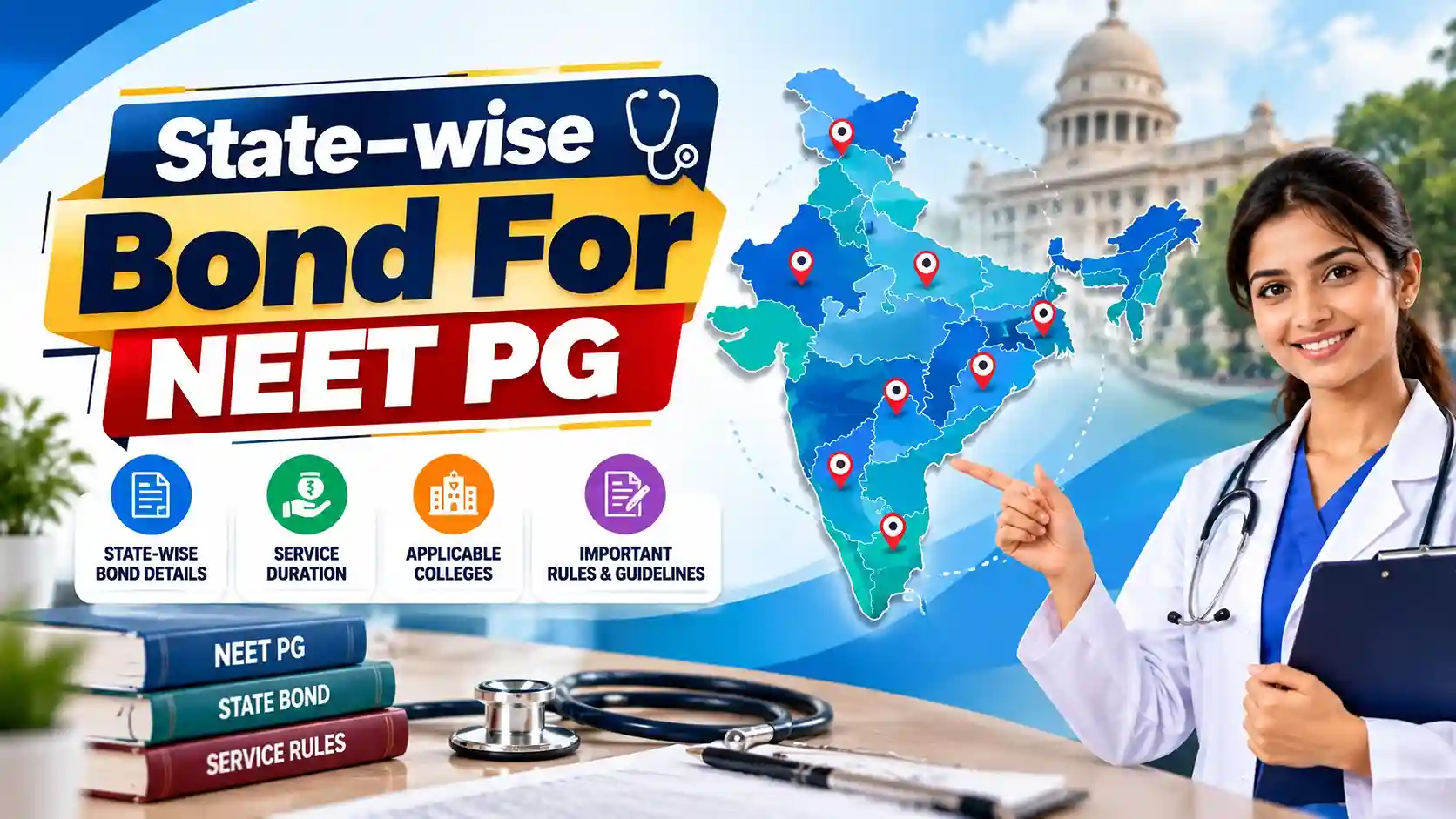 State-wise Bond for NEET PG